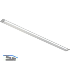 ELEKTRA Einbauleuchte LD8010 EF Dimm. 939mm, 16 W, 3000K warmwei�, Aluminium