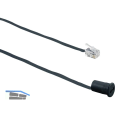 ELEKTRA IR-Einbausensor schwarz