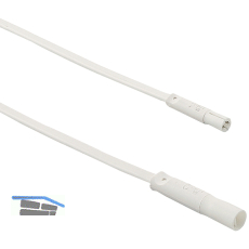 ELEKTRA Verl�ngerungsleitung-Mini-Stecker 230 V, L�nge 1000 mm