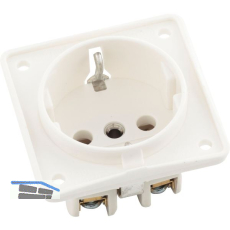 BERKER Integro Schuko-Steckdose, polarwei� matt