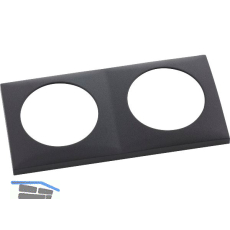 BERKER Integro Flow Rahmen 2-fach anthrazit matt