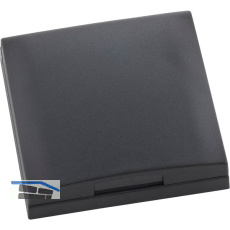 BERKER Integro Flow/Pure Rahmen 1-fach mit Klappdeckel anthrazit matt