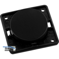 BERKER Integro Flow/Pure Taster, Schlie�er schwarz matt