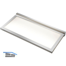 L&S Tablarleuchte Paper Shelf 450 mm alufarbig