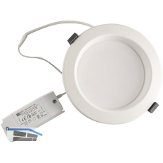 MCLED Einbauleuchte Faro IP44 10W 3000K � 113mm wei�