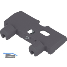 BLUM Bodenabst�tzwinkel f�r Tandembox, KS R7037 staubgrau