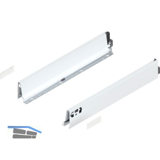 BLUM TANDEMBOX antaro SET H�he M, BLUMOTION M, 30kg, NL 270, Seidenweiss