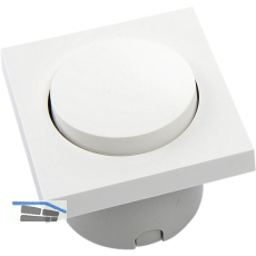 BERKER Integro Pure Ausschalter vorkonfektioniert polarwei� gl�nzend