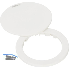 EVOline One Abdeckring mit Drehdeckel wei�