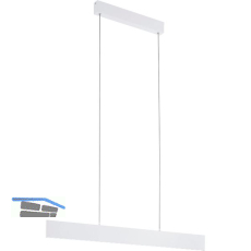 EGLO H�ngeleuchte Climene Pro 17 W 950 mm Aluminium wei� strukturiert