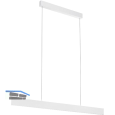 EGLO H�ngeleuchte Climene Pro 19,8 W 1180 mm Aluminium wei� strukturiert