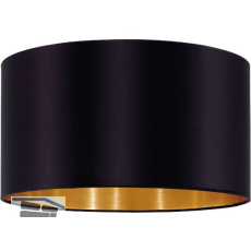 EGLO Schirm Pasteri Pro � 380 mm Textil schwarz/gold