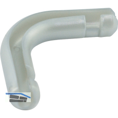 Eckverbinder Kunststoff Silber