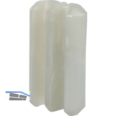 Korbverbinder Kunststoff Silber