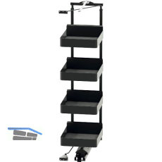 VS TAL Gate Hochschrankauszug Set Planero 1450 - 1700 mm KB 450 mm Lava
