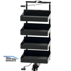 VS TAL Gate Hochschrankauszug Set Planero 1200 - 1450 mm KB 600 mm Lava