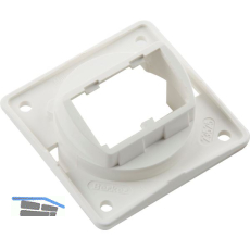 BERKER Integro Flow/Pure Tr�gerplatte f�r Mini Jack Eins�tze polarwei� gl�nzend