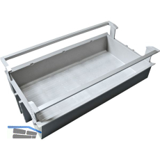 NINKA Ablage VS TAL Larder KB 300 mm mit Reling Alugrau