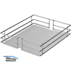 VS TAL Larder Ablage Saphir KB 600 mm Chrom