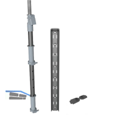 KESSEB�HMER Le Mans II Achsrohr 720 - 900 mm Anthrazit