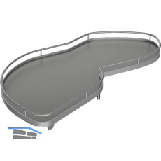 KESSEB�HMER Le Mans II Einh�ngetablare Silber/Grau 450 Links