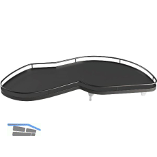 KESSEB�HMER Le Mans II Einh�ngetablare Anthrazit 500 rechts