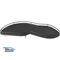 KESSEB�HMER Le Mans II Einh�ngetablare Anthrazit 500 links