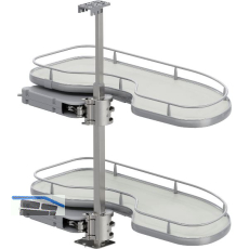 VS Cornerstone Maxx Eckauszug Premea EH 650/KB 800 mm rechts Silber