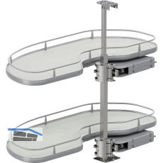 VS Cornerstone Maxx Eckauszug Premea EH 650/KB 900 mm links Silber