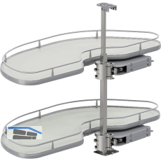 VS Cornerstone Maxx Eckauszug Premea EH 650/KB 1000/FB 500 mm links Silber