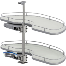 VS Cornerstone Maxx Eckauszug Premea EH 650/KB 1000/FB 500 mm rechts Silber