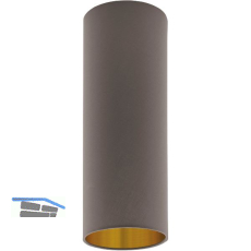 EGLO Schirm Pasteri Pro � 150 H 400 mm Textil capuccino/gold