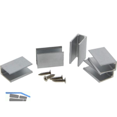 SIRO Montageklammer zu LED-Band SL-Flexline Aluminium Set zu 10 Stk.