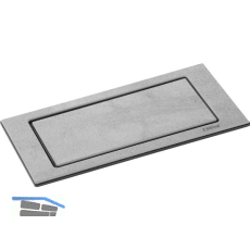 EVOline BackFlip, 2 Stk. Schukosteckdosen, USB-A-Charger, Betonoptik