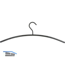 Kleiderb�gel Kulm starr, Stahl schwarz passiviert