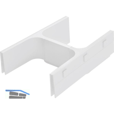 NINKA Rahmen-Set Banio Kunststoff Wei�