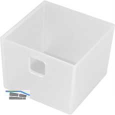 NINKA Organisationsbeh�lter Banio 1-fach Kunststoff Wei� transluzent