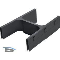 NINKA Rahmen-Set Banio Kunststoff Graphit