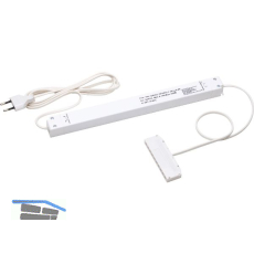 DOMUS LINE LED-Netzger�t Slim, 24 V/DC, 10-fach Verteiler Leistung 100 W