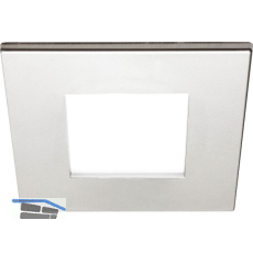 DOMUS LINE Einbauleuchte Quadrum Plus D-MOTION, Edelstahl Effekt