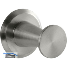 Mantelhaken Medellot Platte � 30, Tiefe 33, Aluminium vernickelt gl�nzend