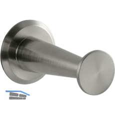 Mantelhaken Medellot Platte � 30, Tiefe 53, Aluminium vernickelt gl�nzend