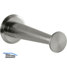 Mantelhaken Medellot Platte � 30, Tiefe 73, Aluminium vernickelt gl�nzend