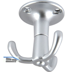 Dreifach-Drehhaken Pegasi � 51 mm, H�he 53 mm, Aluminium silber lackiert