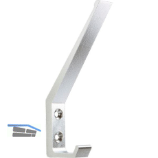 Huthaken Algethi Breite 15 mm, H�he 130 mm, Aluminium silber eloxiert