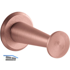 Mantelhaken Medellot Platte � 30, Tiefe 53, Aluminium kupferfarbig lackiert