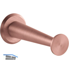 Mantelhaken Medellot Platte � 30, Tiefe 73, Aluminium kupferfarbig lackiert