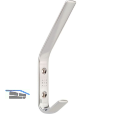 Huthaken Gamma Breite 18 mm, H�he 150 mm, ZN verchromt poliert