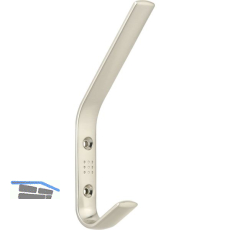 Huthaken Gamma Breite 18 mm, H�he 150 mm, ZN Edelstahl Effekt