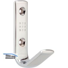 Mantelhaken Gamma Breite 18 mm, H�he 69 mm, ZN verchromt poliert